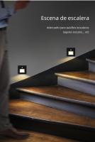 Lámpara De Pared Revestida LED Con Sensor PIR Para Pasillos Escaleras Y Estepes Iluminación Moderna Interior Para El Hogar - details 7