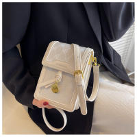 Bolso Cruzado Mini Vertical Para Mujer Estilo Retro Textura Premium Bolso De Hombro Para Niñas Bolsa Para Teléfono Móvil - details 12