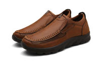 Zapatos De Cuero Para Hombre Casual Transpirables Mocasines Loafers Slip on Talla Grande 39-48 Zapatos De Conducción Moda Primavera/Otoño - details 1