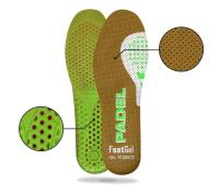 FOOTGEL - Plantillas Padel - UNISEX- Talla 39/42 - Transpirable, antibacteriano, Espuma PU alta densidad - details 2