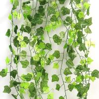 2.1M Artificial Hanging Plant Fake Vine Ivy Leaf Greenery Garland Para Decoración De Jardín Valla Exterior Bodas Fiestas Domésticas - details 6