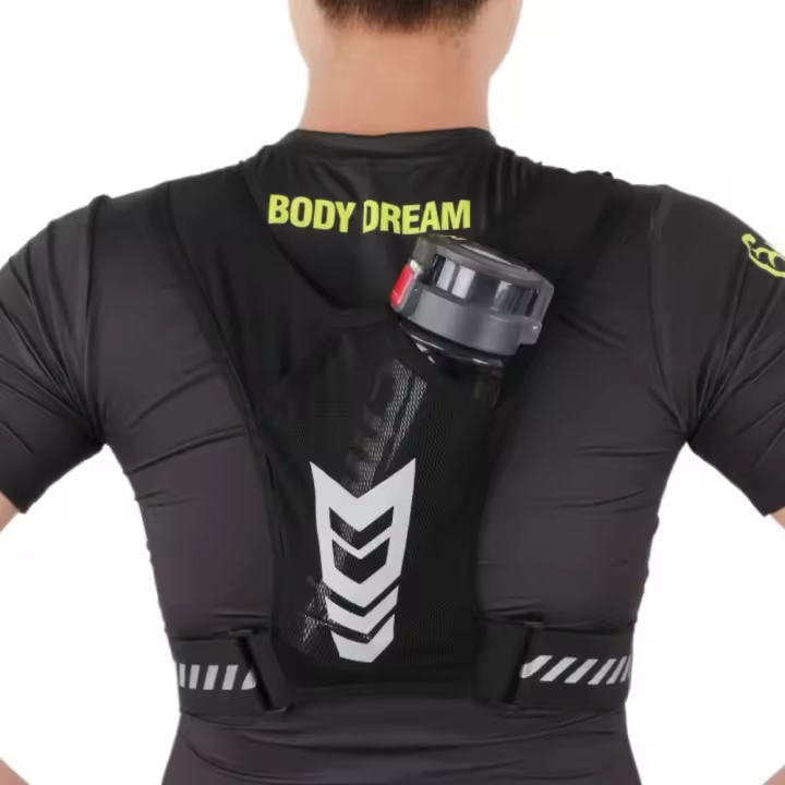 Mochila Ligera para correr, Chaleco Reflectant Universal para correr, cinturilla ajustable, Bolsa de pecho - 1