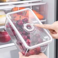 Organizador De Nevera Transparente Contenedores De Almacenamiento Para Alimentos Cestas De Frutas Y Verduras Organizador De Cocina - details 5