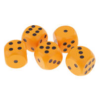 Juego De 5 Dados De Madera Grandes De 6 Cara 30mm Para Juegos De Tablero TRPG D&D Juguetes De Fiesta Suministros De Juegos De Cartas - details 0
