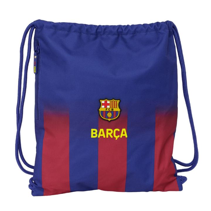 ORIGINAL FC BARCELONA Saco Deportivo 1a Equipación FC Barcelona 25/26 - Mochila / Saco para Fans, Deporte, Gimnasio, etc Con Bolsillo Lateral- Producto Original Certificado - New Planet Home®