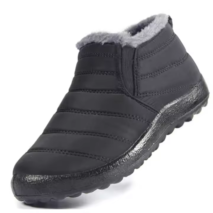 Botas De Invierno Para Hombre Botines Ligeros Impermeables De Talla Grande 47 Botas De Pies Con Cordones Unisex De Media Caña De Malla Y Suela EVA - 1