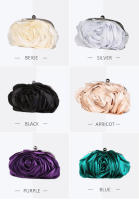 Bolso de noche con flores para mujer, cartera pequeña con cadena Floral, ideal para vestido de fiesta y boda, gran oferta, EB034 - details 13