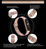 Correa De Pulsera Deportiva Inteligente De Acero Inoxidable Estilo Milanés Lujo Para Xiao Mi Band 6 5 4 3 Compatible Con Miband Correa De Reloj Para Hombre Y Mujer - details 4