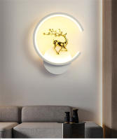 Lámpara De Pared Moderna Nórdica Para Decoración Creativa Y Personalizada Metal Luces De Lujo Para Dormitorio Sala De Estar Restaurante - details 4