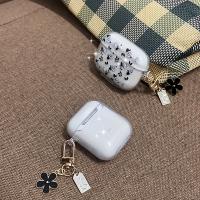 Funda Para Airpods pro 2 Con Estampado De Flores Negras Accesorios Para Auriculares Inalámbricos Cubierta De TPU Compatible Con Airpods 1 2 3 - details 2
