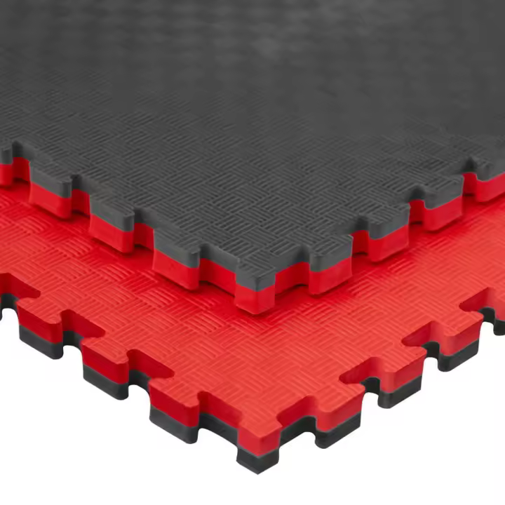 JOWY Tatami Puzzle 1x1m 4cm · Goma EVA Reversible· Modelo 5 líneas · Esterilla Artes Marciales, Fitness y Suelo Tatami Japonés · Varios Colores - 1
