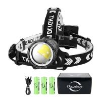 Nueva Linterna Frontal LED Potente XHP360 Recargable USB 360° Ángulo De Haz Impermeable Para Camping Pesca Y Aventura - details 0