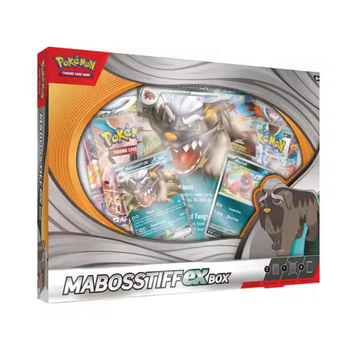 Caja Exclusiva Pokémon Shrouded Fable | Morpeko Ex | Mimikyu Ex | Ursaluna Ex | Greninja Ex | Kingdra Ex | Mabosstiff Ex | Zamazenta | Zacian - Cartas Pokémon y Coleccionables Originales para Juego de Cartas Intercambiables - 1