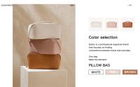 Bolsa De Maquillaje EACHY Para Viajes Gran Capacidad Impermeable Pouch Abierto Toiletry Bolsa De Cosméticos Para Mujeres - details 4