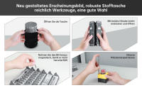 Juego De Destornilladores De 128 En 1 Precisión Magnético Phillips Torx Para Reparación Electrónica Herramienta Profesional Portátil - details 6