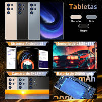 5G 2025 nueva tableta Android de pantalla grande de alta definición de 10,1 pulgadas 16GB Ram 1tb ROM Android 13,0 20000 ma red WIFI 14 núcleo tableta de red 4G / 5G doble tarjeta SIM GPS de gran capacidad doble foto 5MP 13mp - details 16