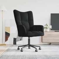 vidaXL Sillón de relax de terciopelo en color Gris oscuro/Negro/Verde oscuro y más - details 1