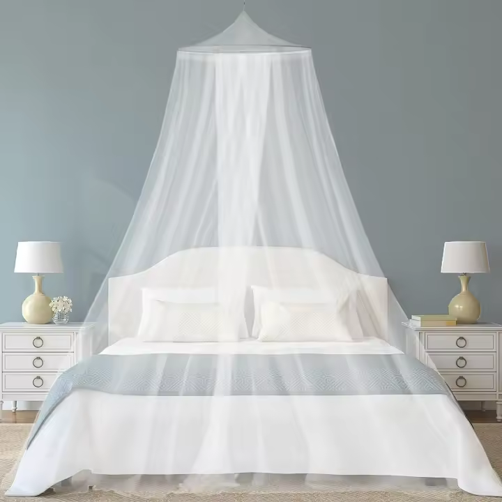 Dosel para Cama Individual y Doble con Mosquitera - 1