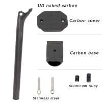 Poste De Silla De Bicicleta De Carbono Elitaone 20mm Offset MTB/Road 27.2/30.9/31.6mm Ligero 150g Para Ciclismo - details 3