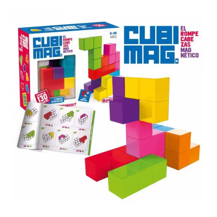 JUEGO DE HABILIDAD CUBIMAG ROMPECABEZAS MAGNÉTICO DE LÚDILO - 1
