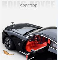 Modelo De Coche De Energía Nueva Rolls Royces Spectre 1:24 Aleación Lujo Vehículo De Juguete Metálico Con Luz Y Sonido Regalos Para Niños - details 3