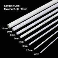 10Pcs Tubo Redondo De Plástico ABS Para Manualidades Y Decoración De Modelos De Edificios Diámetro 2mm-10mm Material Para Mesa De Arena - details 1