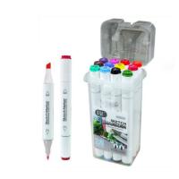 X-Sketch Marker Set 12/24/36/48/60/80/120 Colores, Rotuladores Doble Punta a Base de Alcohol para Dibujo, Ilustración, Bocetos, Manga y Caligrafía, Marcadores Profesionales con Estuche Portátil para Artistas y Diseño - details 0
