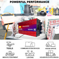 Inversor De Alta Resistencia Dual De Voltaje 5000W 12V/24V/48V/60V/72V a 220V Con Pantalla LCD Carga USB Y Protección Comprehensiva - details 4