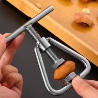Máquina De Abiertor De Nueces Manual De Acero Inoxidable Herramienta De Cocina Para Desgranar Nueces Y Macadamias Accesorios - details 4
