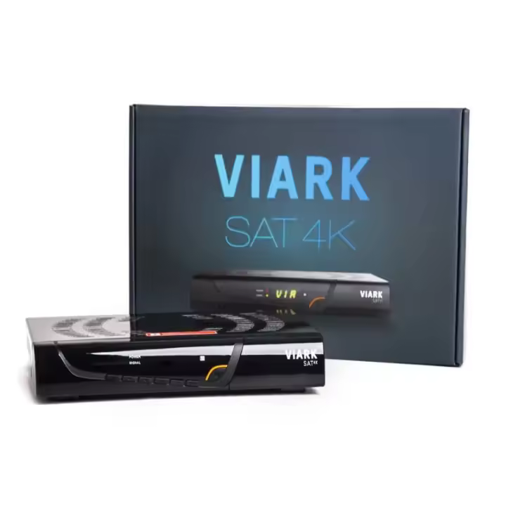 Viark Sat 4K - Receptor Satélite Digital 4K UHD DVB-S2X - 1