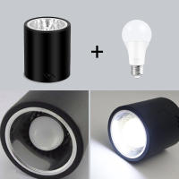 Lámpara De Techo LED Downlight E27-spotlight De Aluminio Para Cocina Sala De Estar Tienda Luz Blanca Neutra Montaje En Superficie - details 6