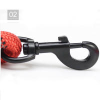 Correa De Mascota 1.5m Con Manija Padded Y Reflectante Para Perros Pequeños Medianos Y Grandes Correa Básica De Nylon Para Todas Las Edades - details 4