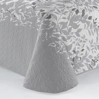 Colcha Bouti para Cama 105cm/135cm/150cm/180cm, Cubre Cama Fina  Incluye 2 Fundas de Cojín, Diseño de plantas para Primavera, Verano y Entretiempo - details 8