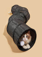 Túnel Para Gatos CAWAYI KENNEL S-Shaped Collapsible Espacioso Juguetes Para Interiores Y Exteriores Entrenamiento De Gatos - details 4