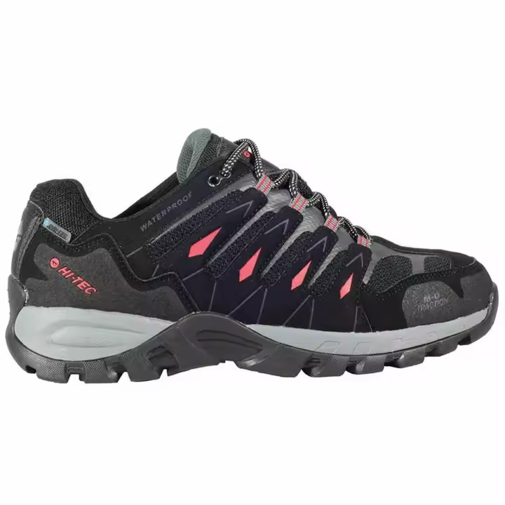 Zapatillas de Running para Adultos Hi-Tec Corzo Low Waterproof Negro Montaña - 1