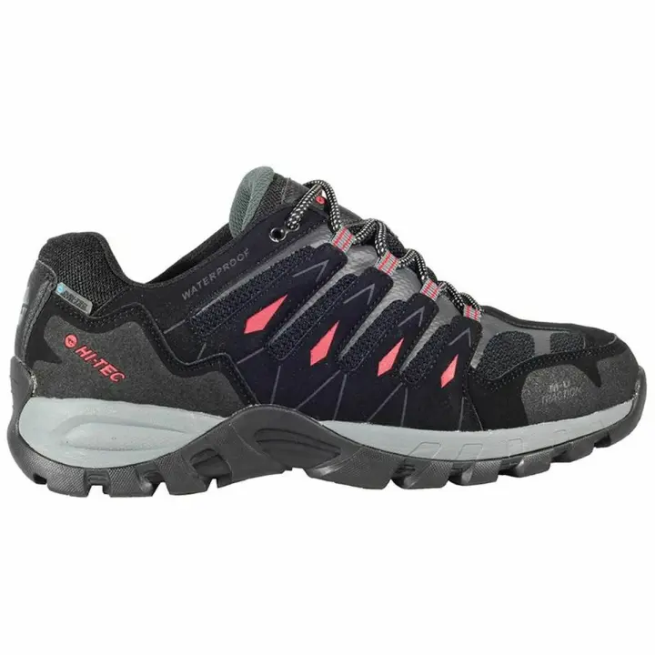Zapatillas de Running para Adultos Hi-Tec Corzo Low Waterproof Negro Montaña - 1