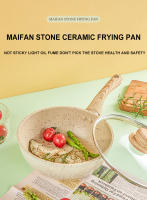 Sartén Antiadherente Grande 28cm Para Frying Pan Wok Pan Ideal Para Asado Y Tortitas Compatible Con Inducción Y Fogón Ecológico Sin Tapa - details 0