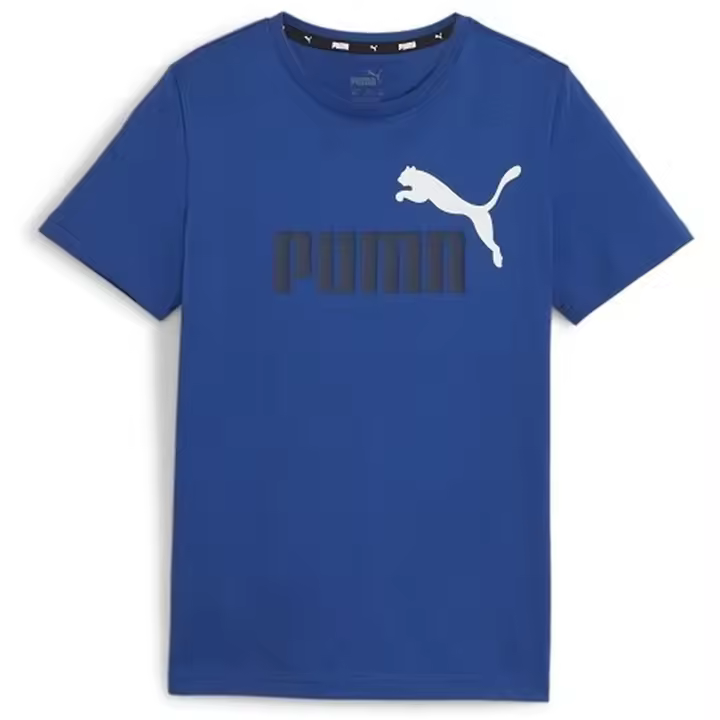 Camisetas M/C marca Puma modelo 586985-21-1 para junior en color azul - 1