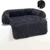 Cama Para Perro Desmontable Y Lavable Antideslizante Protector De Muebles Para Gatos Y Puppies Almohadilla De Felpa Suave Soporte Ortopédico Para Mascotas - details 1