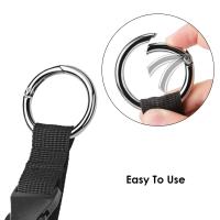 Correa Fija De Equipaje De Viaje Con Hebilla De Libera Portátil Correa Adicional Para Bolsas De Viaje Soporte De Chaqueta De Nylon Sólido - details 4