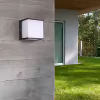 Lámpara De Pared LED Para Exteriores Impermeable IP65 Sin Sensor De Movimiento 8W Iluminación Para Jardín Y Porche Estilo Moderno - details 4