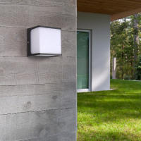 Lámpara De Pared LED Para Exteriores Impermeable IP65 Sin Sensor De Movimiento 8W Iluminación Para Jardín Y Porche Estilo Moderno - details 4
