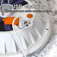 Linterna Portátil LED De 1200LM Más Potente Para Camping Recargable Solar Con Gancho Impermeable Lámpara De Emergencia Ahorradora De Energía Con Luz LED Fuente De Alimentación De Batería Recargable Material ABS - details 12