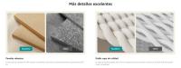 SONGMICS Puff Almacenaje, Baúl de Almacenaje Plegable, 32 x 40 cm, Taburete Reposapiés, Banco con Almacenamiento, Soporta hasta 300 kg, para Sala de Estar, Dormitotio, Gris Paloma/Blanco Crema - details 3