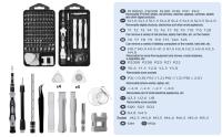 Juego De Destornilladores De Precisión 115 En 1 Con 98 Piezas Magnéticas Herramienta Multifuncional Profesional Para iPhone Gafas - details 1