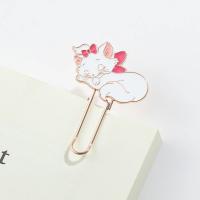 Cute Marie Gato Clip De Papel Cartoon Kawaii Para Niñas Suministros De Oficina Marcador De Página Herramientas De Aprendizaje Regalos Para Niñas - details 2