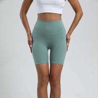 Short De Yoga Para Mujer En Color Sólido Suave Y Transpirable Con Bolsillo Interno Soporte Y Compresión Para Entrenamiento Completo Ciclismo Y Running - details 0