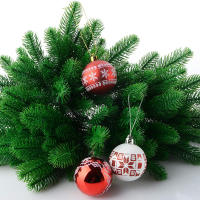 50 Pcs Ramas Artificiales De Navidad Con Puntas Verdes Accesorios Para Arandelas Y Decoración Del Hogar Material De Plástico - details 3