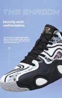 Zapatos De Baloncesto Para Hombres Antideslizantes Absorción De Impacto Ligeros Botas De Combate De Invierno Altas Transpirables Impermeables Talla Verdadera - details 7