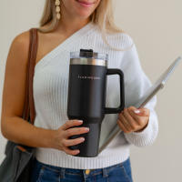 Flamingueo Vaso Termico - Taza Termo Acero Inoxidable Termo Cafe Para Llevar Bebidas Frías 24h y Calientes 10h Botella Termica 1,18 Litros - details 10